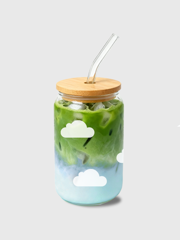 Cloud Latte Glass