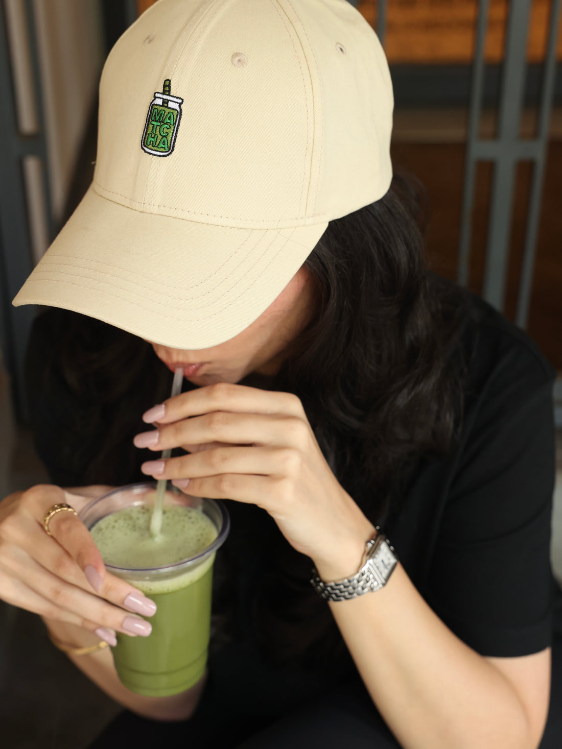 Matcha Latte Cap