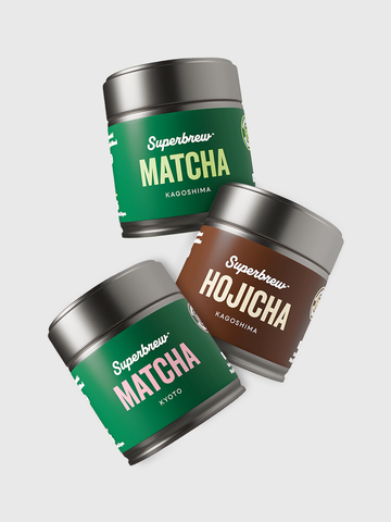 Trio Bundle (Matcha + Hojicha)