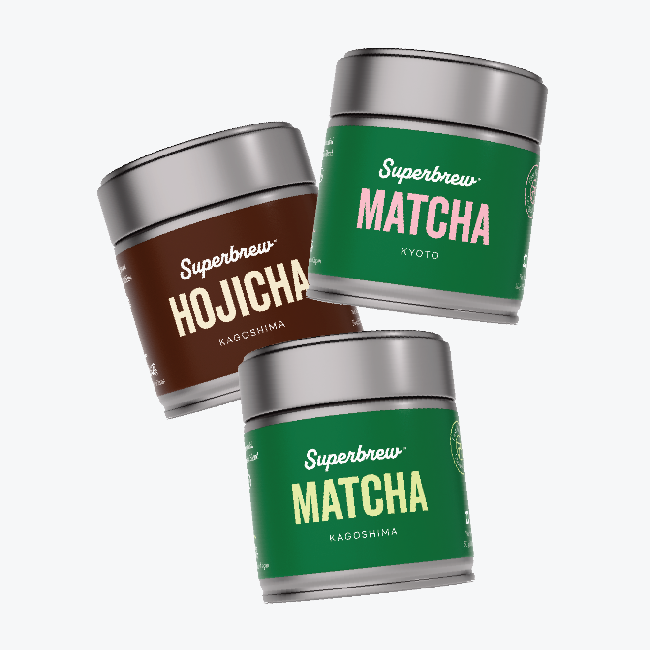 OG Trio Bundle (Matcha + Hojicha)
